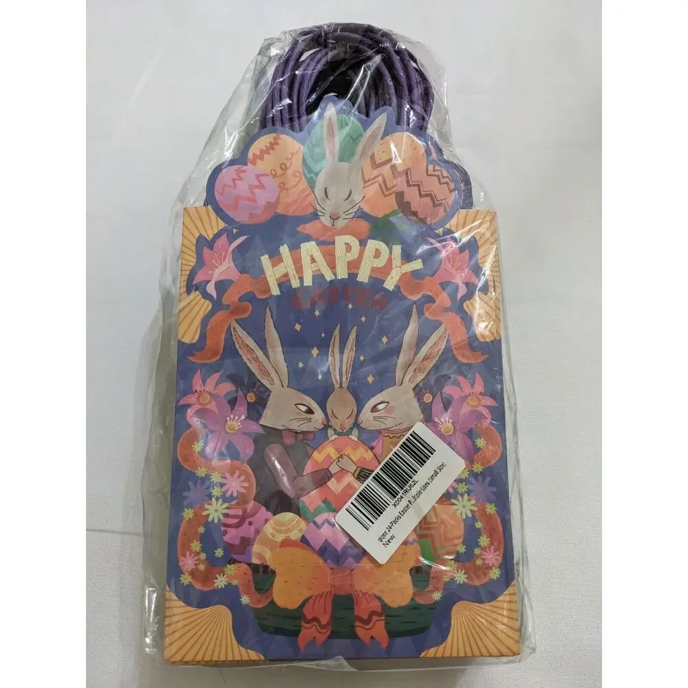 Happy Easter Paper Bags 24 Count New With Handle Unique Cute Design VINTAGE LOOK